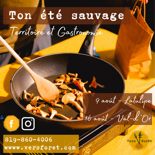 Ton été sauvage - Territoire et Gastronomie