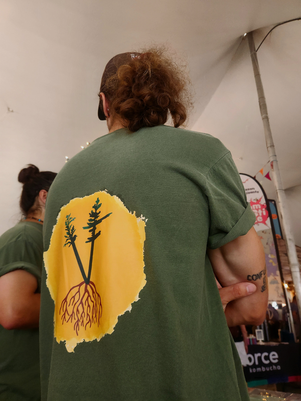 T-Shirt Vers Forêt